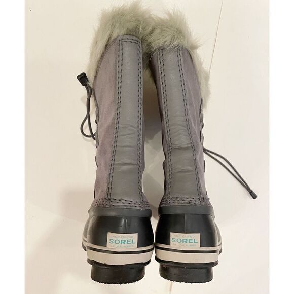 Sorel Joan Of Arctic Winter Snow Boot 
Waterproof size 6 Grey Apres Ski - Picture 3 of 8